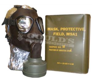 Gas Mask - American MA91 (Tinned) (click for enlarged image)